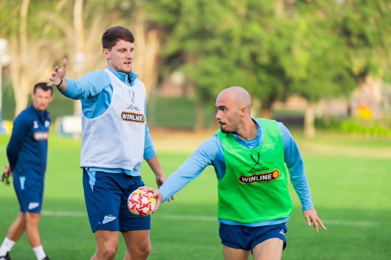 Зимние «Газпром» — тренировочные сборы 2026: тренировка 1 февраля