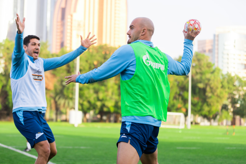 Зимние «Газпром» — тренировочные сборы 2026: тренировка 1 февраля