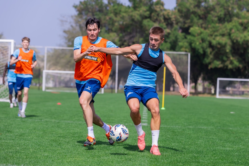 Зимние «Газпром» — тренировочные сборы 2026: тренировка 7 февраля