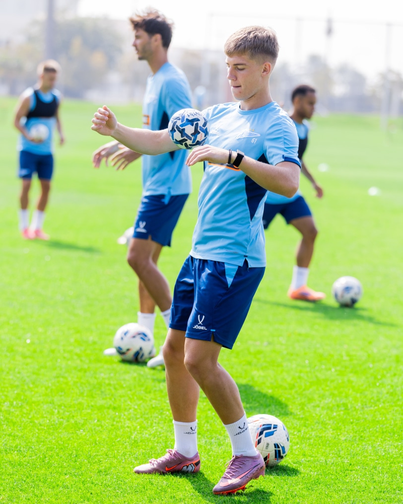 Зимние «Газпром» — тренировочные сборы 2026: тренировка 8 февраля