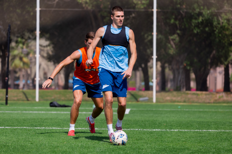 Зимние «Газпром» — тренировочные сборы 2026: тренировка 9 февраля