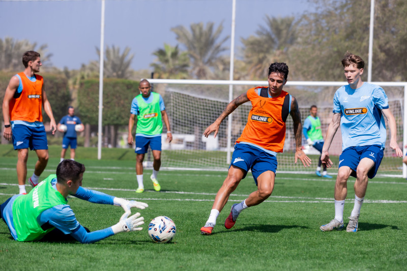 Зимние «Газпром» — тренировочные сборы 2026: тренировка 9 февраля