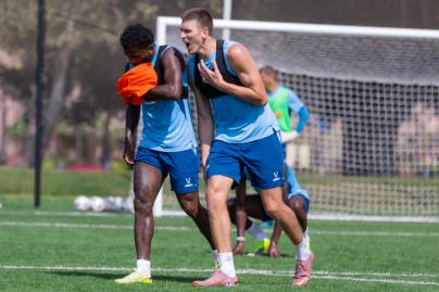 Зимние «Газпром» — тренировочные сборы 2026: тренировка 9 февраля