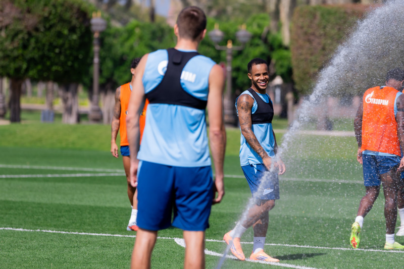 Зимние «Газпром» — тренировочные сборы 2026: тренировка 9 февраля