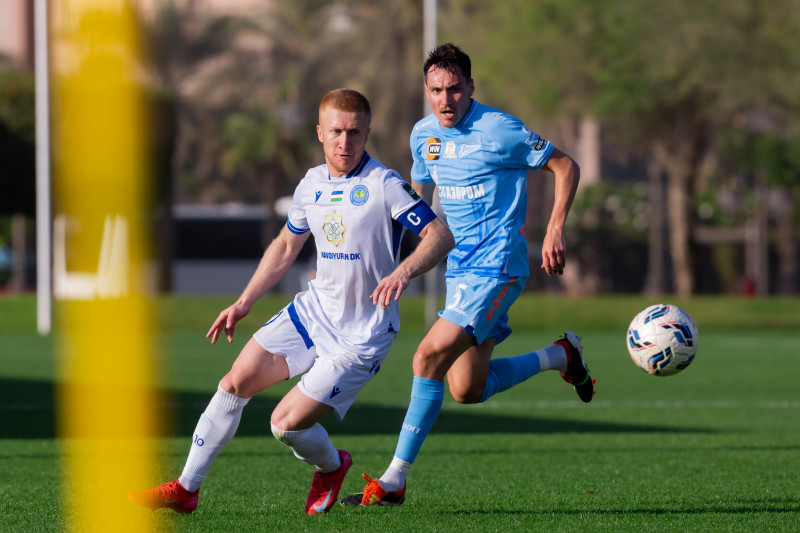 Товарищеский матч «Зенит» — «Динамо» (Самарканд)