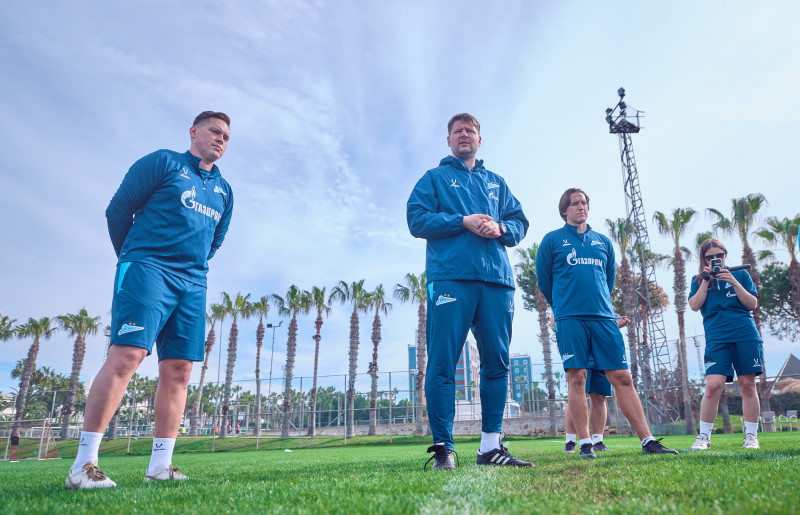 Зимний учебно-тренировочный сбор женской команды «Зенит» в Турции: 9 февраля, утренняя тренировка