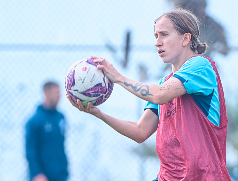 Зимний учебно-тренировочный сбор женской команды «Зенит» в Турции: 9 февраля, утренняя тренировка