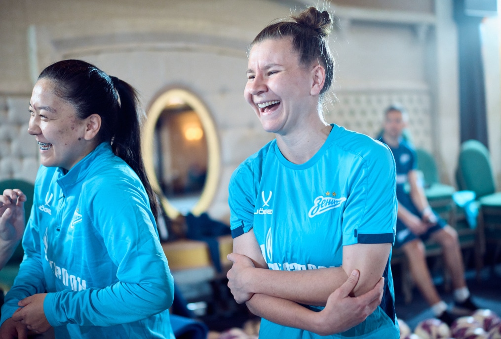 Зимний сбор женской команды «Зенит» в Турции: 13 февраля, утренняя тренировка