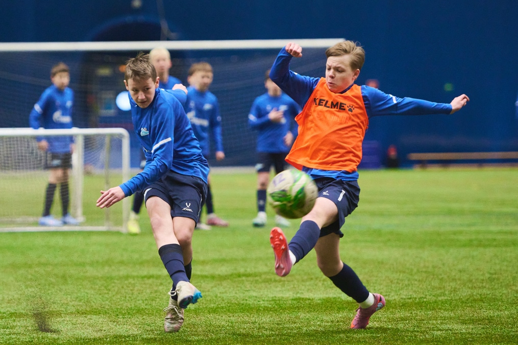 Тренировка «Зенита»-2012 в преддверии Кубка Бесова