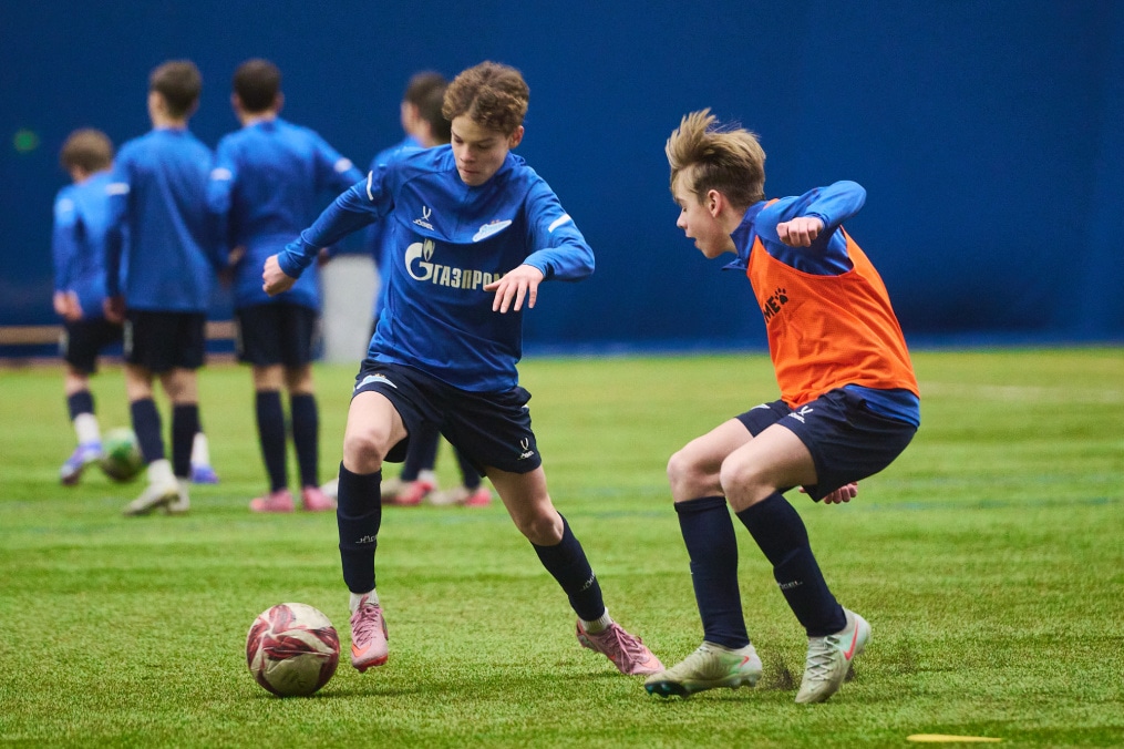 Тренировка «Зенита»-2012 в преддверии Кубка Бесова