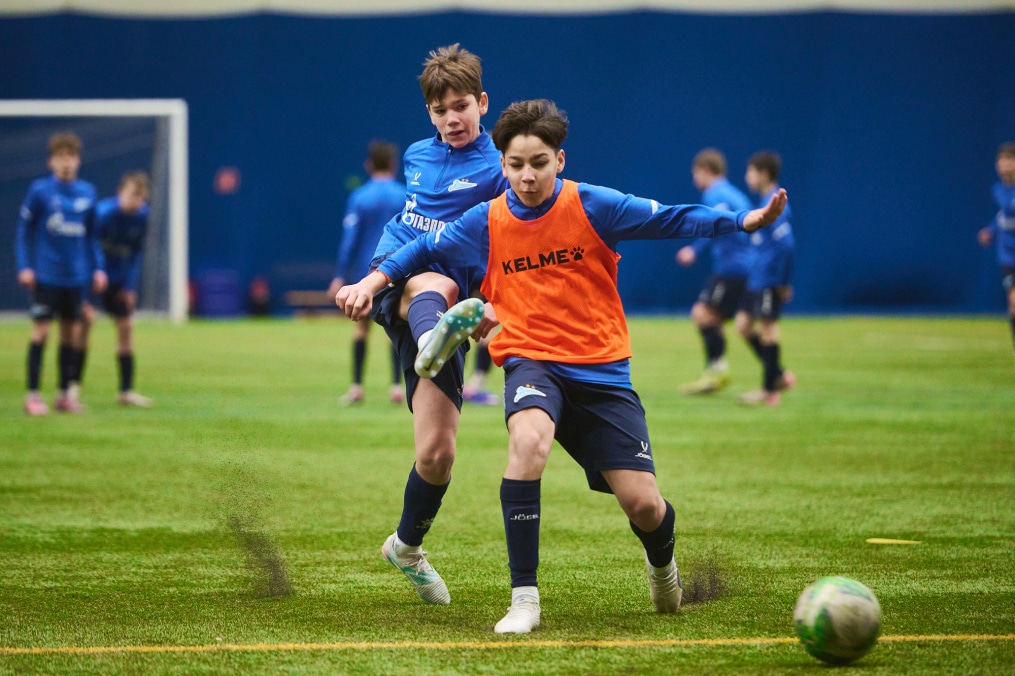 Тренировка «Зенита»-2012 в преддверии Кубка Бесова