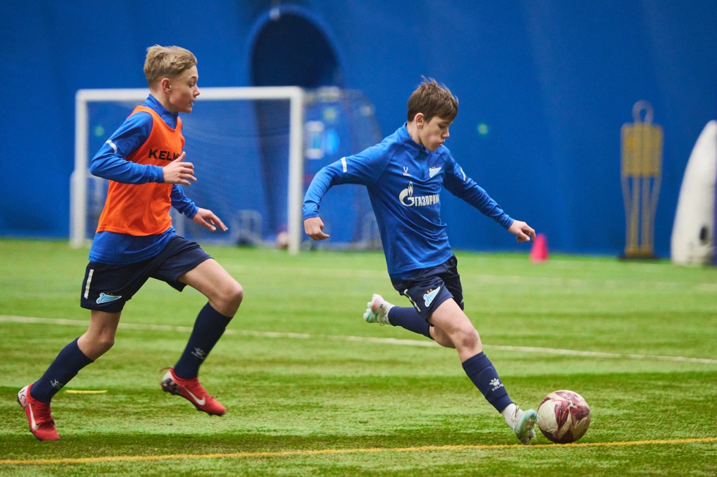 Тренировка «Зенита»-2012 в преддверии Кубка Бесова