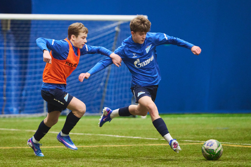 Тренировка «Зенита»-2012 в преддверии Кубка Бесова