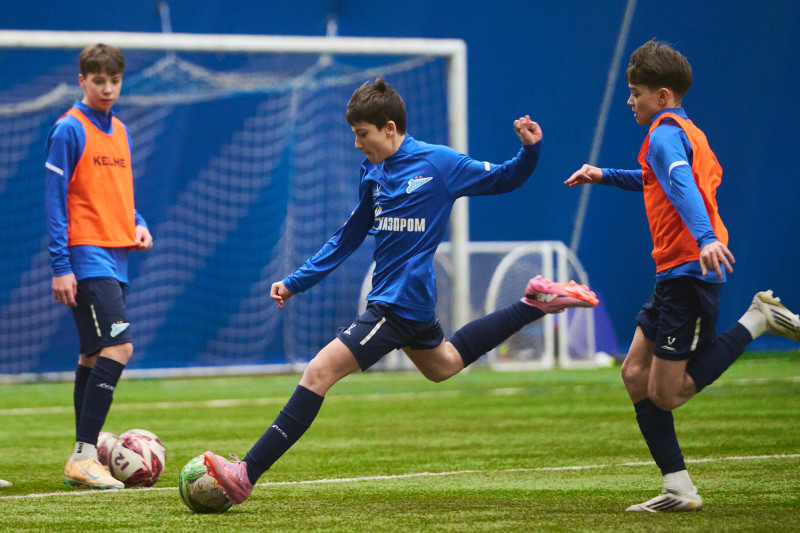 Тренировка «Зенита»-2012 в преддверии Кубка Бесова
