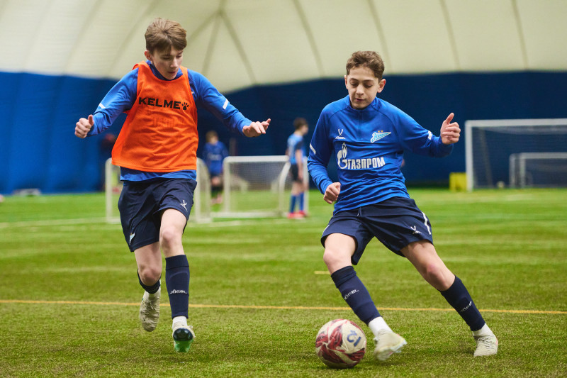 Тренировка «Зенита»-2012 в преддверии Кубка Бесова