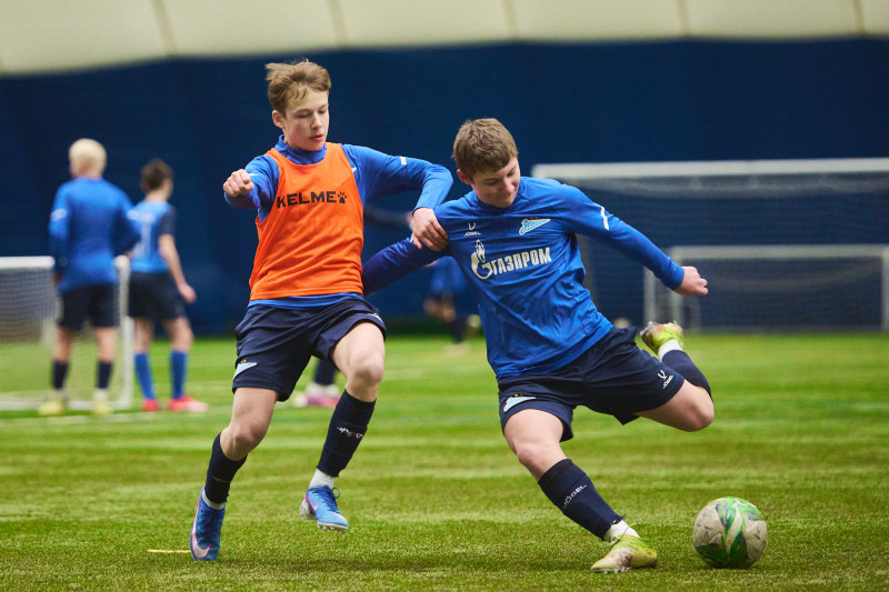 Тренировка «Зенита»-2012 в преддверии Кубка Бесова