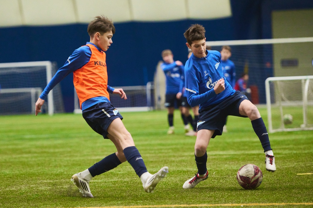 Тренировка «Зенита»-2012 в преддверии Кубка Бесова