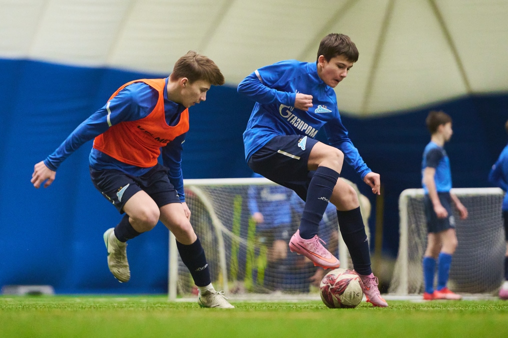 Тренировка «Зенита»-2012 в преддверии Кубка Бесова