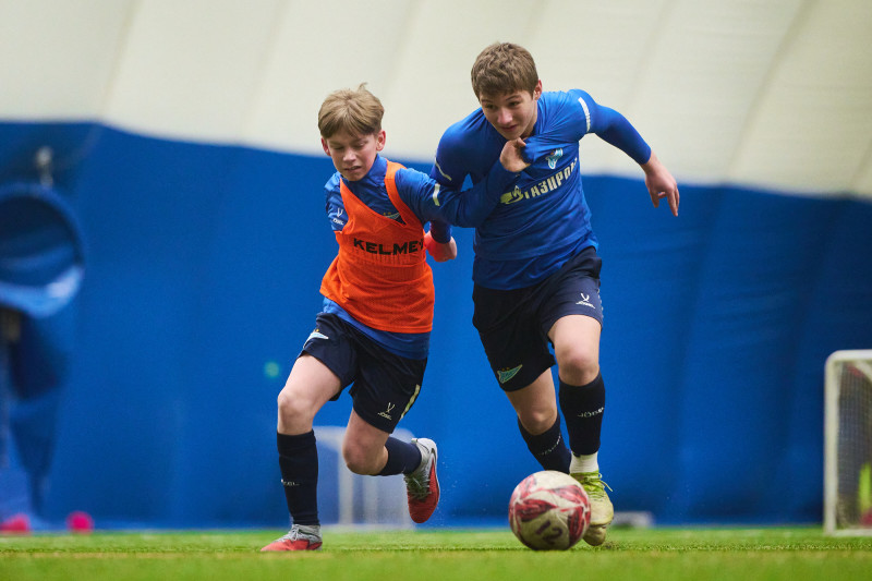 Тренировка «Зенита»-2012 в преддверии Кубка Бесова