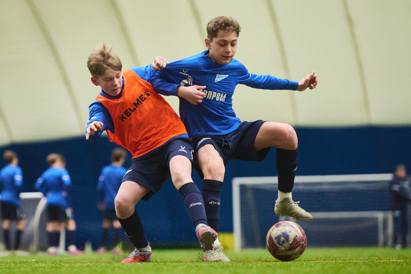 Тренировка «Зенита»-2012 в преддверии Кубка Бесова