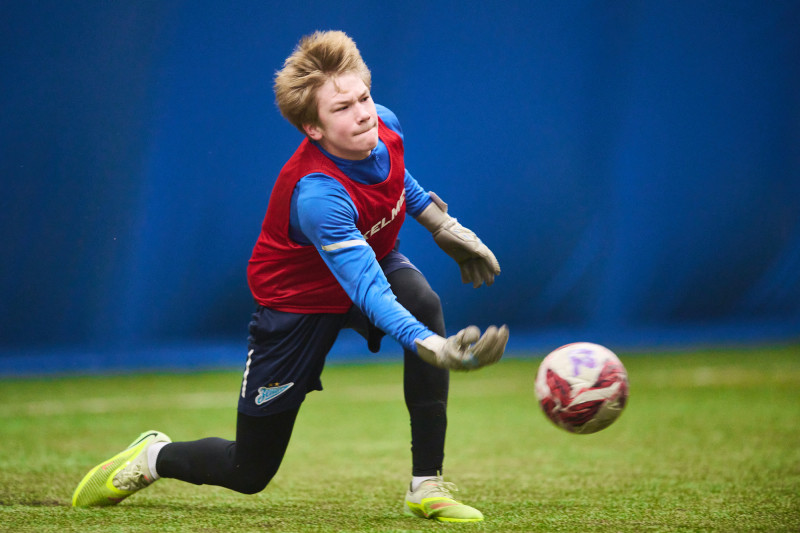 Тренировка «Зенита»-2012 в преддверии Кубка Бесова