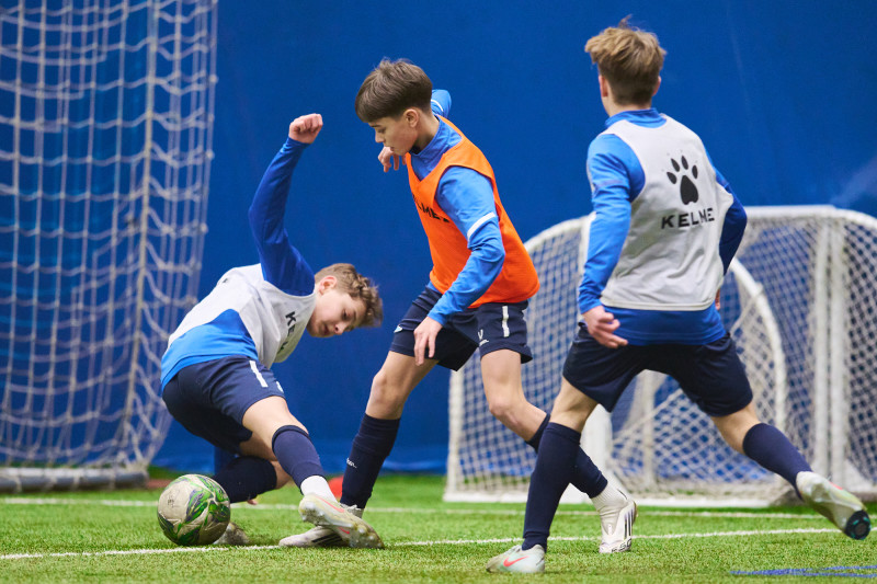 Тренировка «Зенита»-2012 в преддверии Кубка Бесова