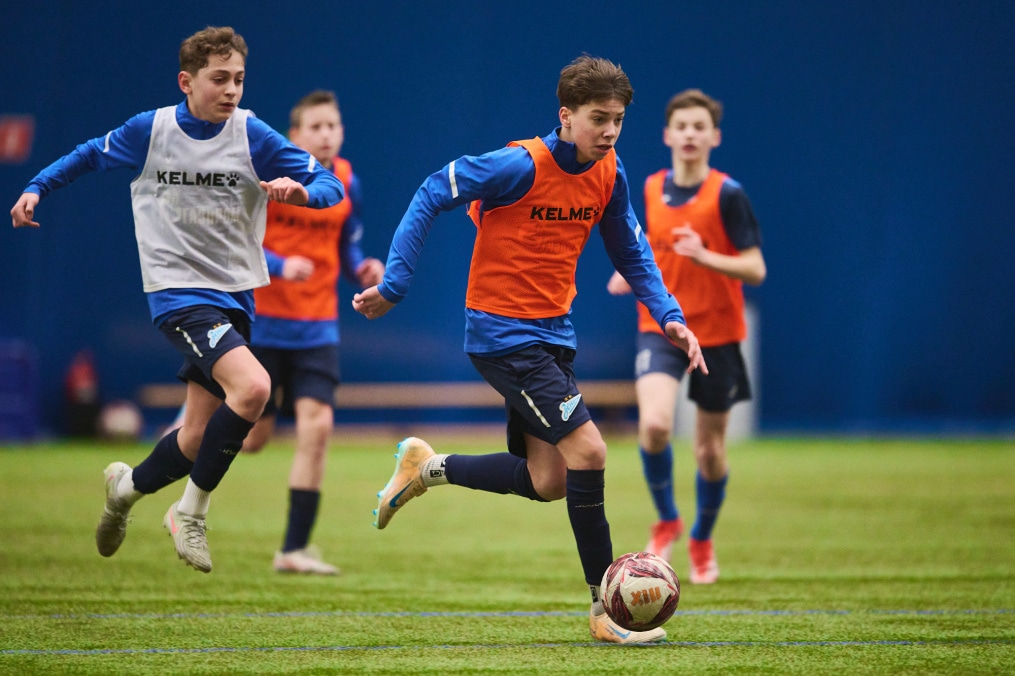 Тренировка «Зенита»-2012 в преддверии Кубка Бесова