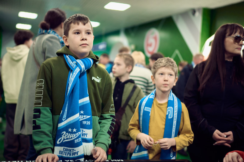 Фан-Променад перед матчем «Зенит» — «Спартак»