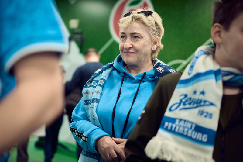 Фан-Променад перед матчем «Зенит» — «Спартак»