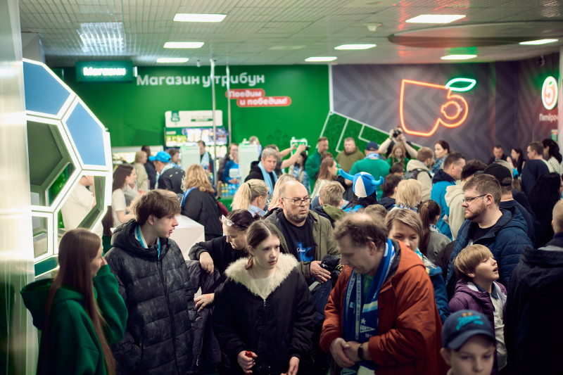 Фан-Променад перед матчем «Зенит» — «Спартак»