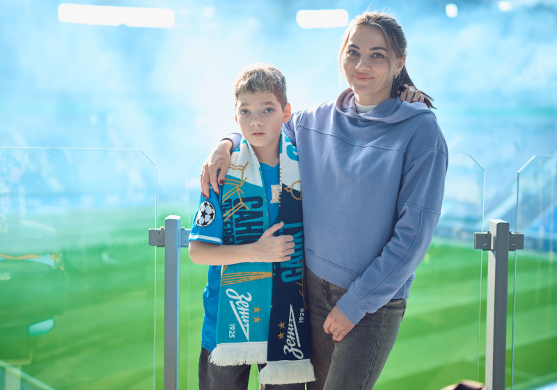 Фан-Променад перед матчем «Зенит» — «Спартак»