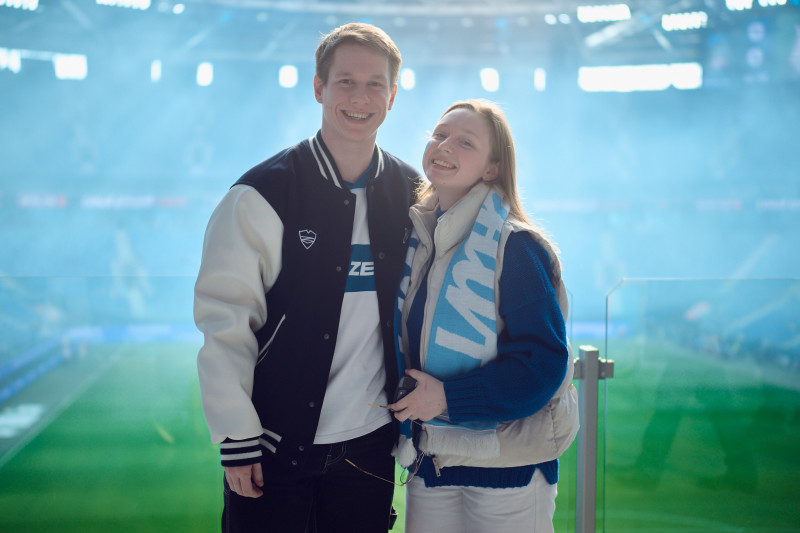 Фан-Променад перед матчем «Зенит» — «Спартак»