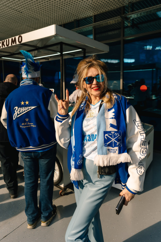 Фан-Променад перед матчем «Зенит» — «Спартак»