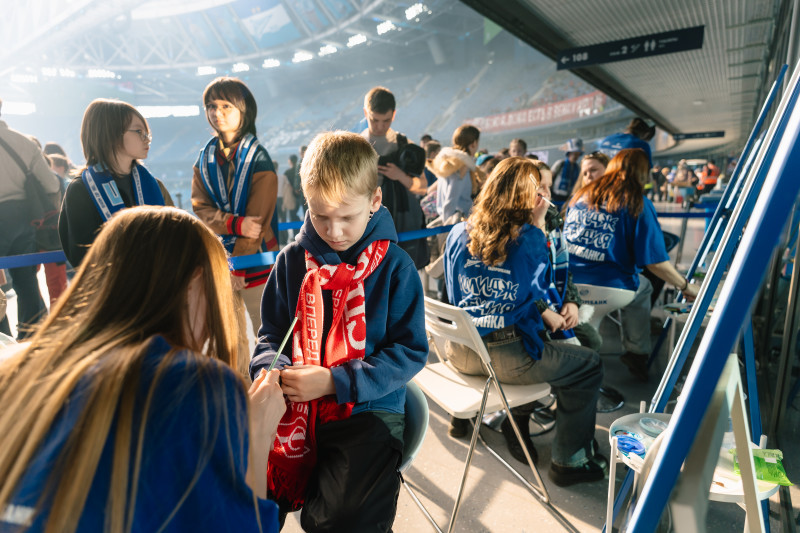 Фан-Променад перед матчем «Зенит» — «Спартак»