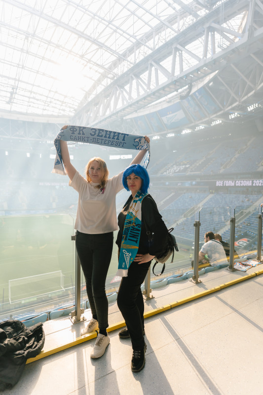 Фан-Променад перед матчем «Зенит» — «Спартак»