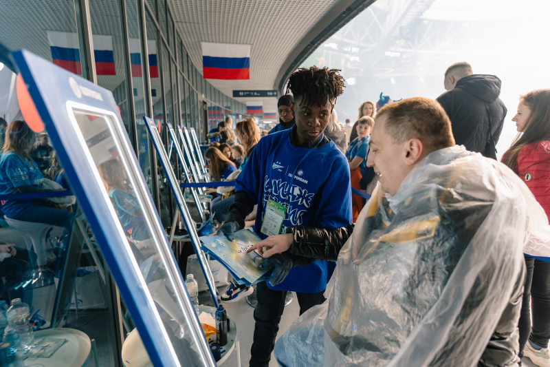 Фан-Променад перед матчем «Зенит» — «Спартак»