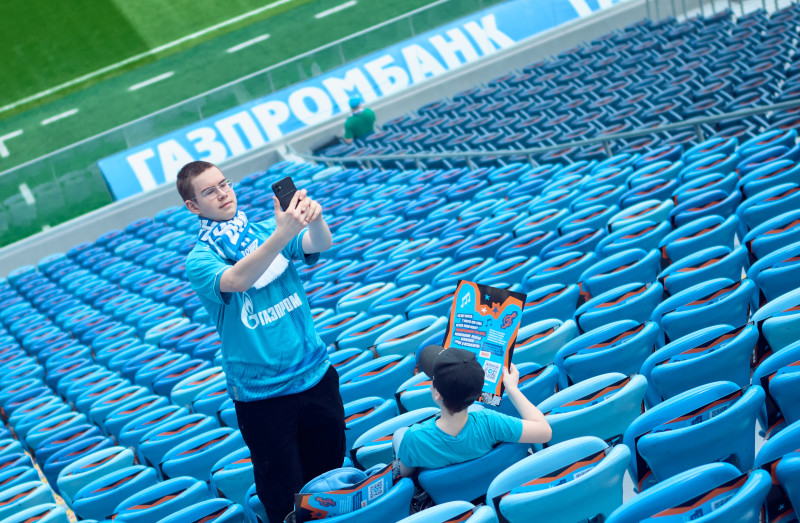 Фан-Променад перед матчем «Зенит» — «Спартак»