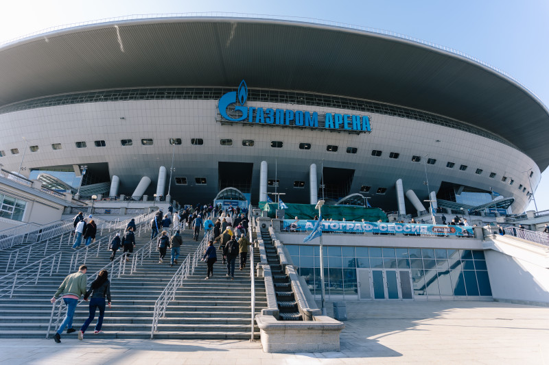 Фан-Променад перед матчем «Зенит» — «Спартак»