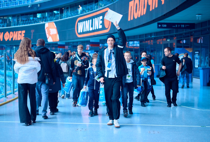 Фан-Променад перед матчем «Зенит» — «Спартак»