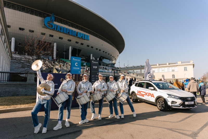Фан-Променад перед матчем «Зенит» — «Спартак»