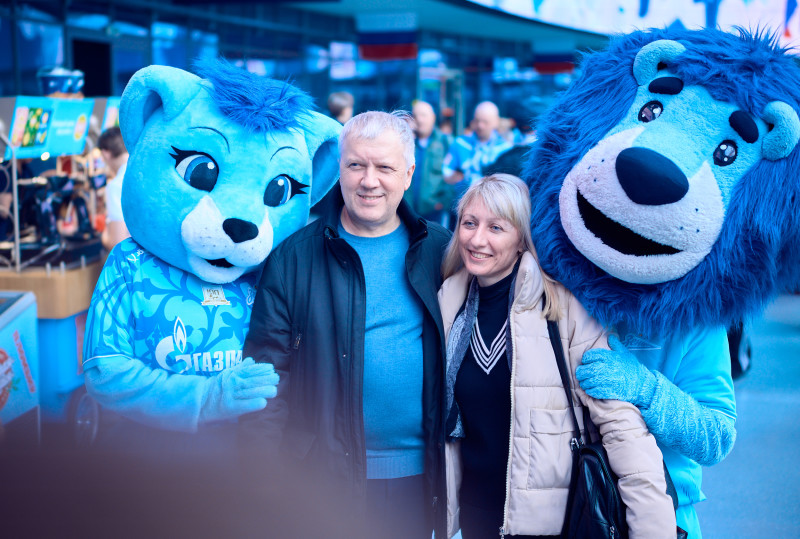 Фан-Променад перед матчем «Зенит» — «Спартак»