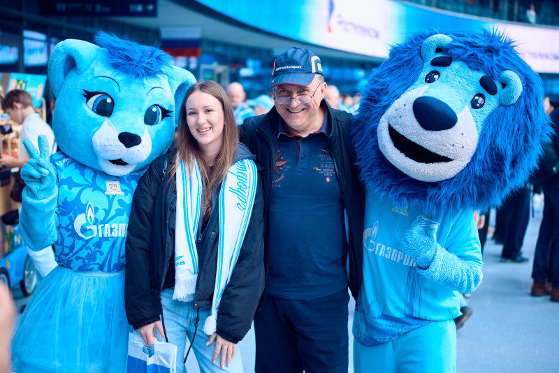 Фан-Променад перед матчем «Зенит» — «Спартак»