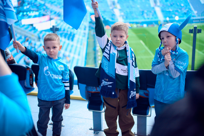 Фан-Променад перед матчем «Зенит» — «Спартак»