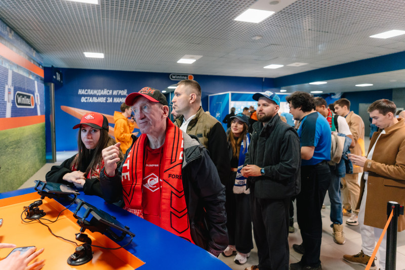 Фан-Променад перед матчем «Зенит» — «Спартак»