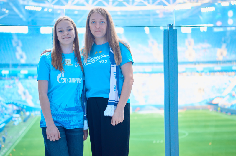 Фан-Променад перед матчем «Зенит» — «Спартак»