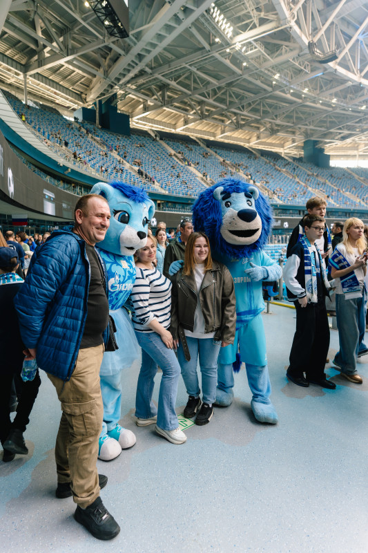 Фан-Променад перед матчем «Зенит» — «Спартак»