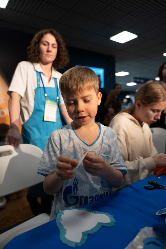 Площадка «Нормальное место» перед матчем «Зенит» — «Спартак»