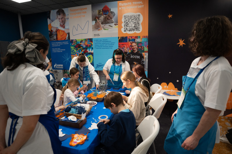 Площадка «Нормальное место» перед матчем «Зенит» — «Спартак»