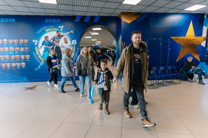 Фан-Променад перед матчем «Зенит» — «Спартак»