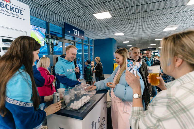 Фан-Променад перед матчем «Зенит» — «Спартак»